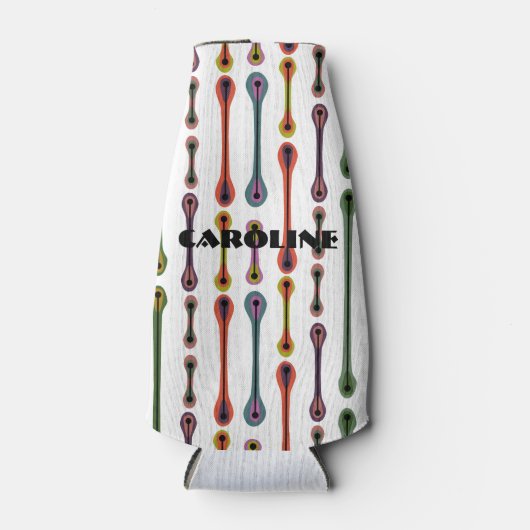 atoomlijnen flesjeskoeler (Voorkant)