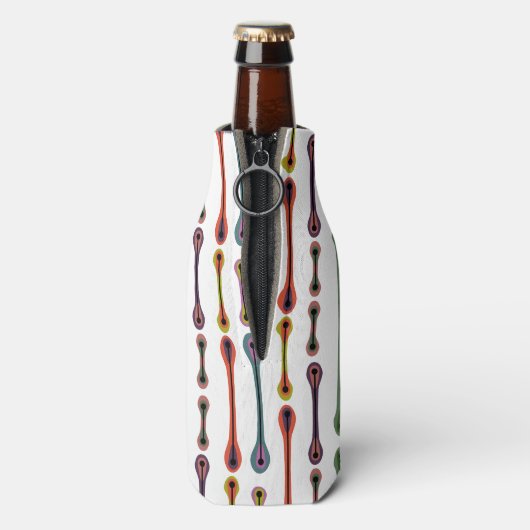 atoomlijnen flesjeskoeler (Fles Achterkant)