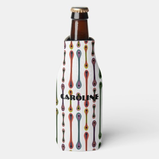 atoomlijnen flesjeskoeler (Fles Voorkant)