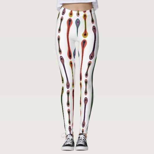 atoomlijnen leggings (Voorkant)