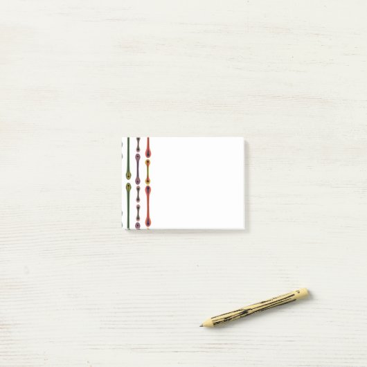 Atoomlijnen Post-it® Notes (Op bureau)