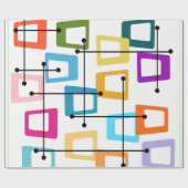 atoommidden-middeleeuwse moderne cadeaupapier (Vlak)