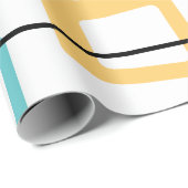 atoommidden-middeleeuwse moderne cadeaupapier (Rol Hoek)