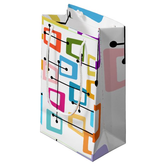 atoommidden-middeleeuwse moderne klein cadeauzakje (Voorkant Gekanteld)