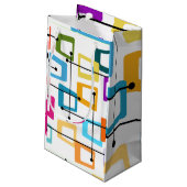 atoommidden-middeleeuwse moderne klein cadeauzakje (Achterkant Gekanteld)