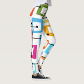 atoommidden-middeleeuwse moderne leggings (Rechts)