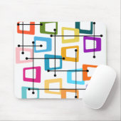 atoommidden-middeleeuwse moderne muismat (Met muis)