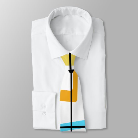 atoommidden-middeleeuwse moderne stropdas (Gebonden)