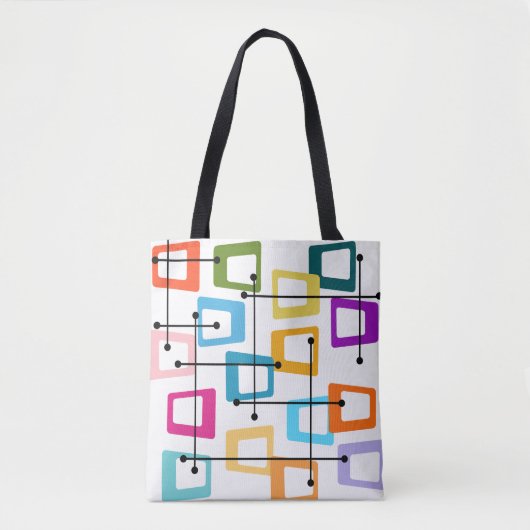 atoommidden-middeleeuwse moderne tote bag (Voorkant)