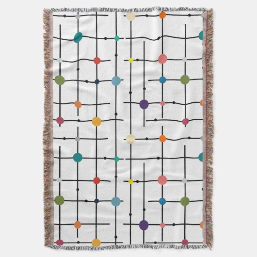 atoomnetwerk deken (Voorkant Verticaal)