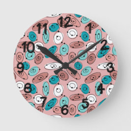 atoomolie ronde klok