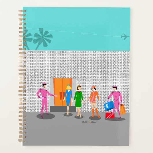 atoompalmen Stewardess Party Planner (Voorkant)