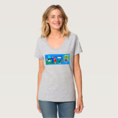 atoompalmspruitten cocktail Party T-Shirt (Voorkant volledig)