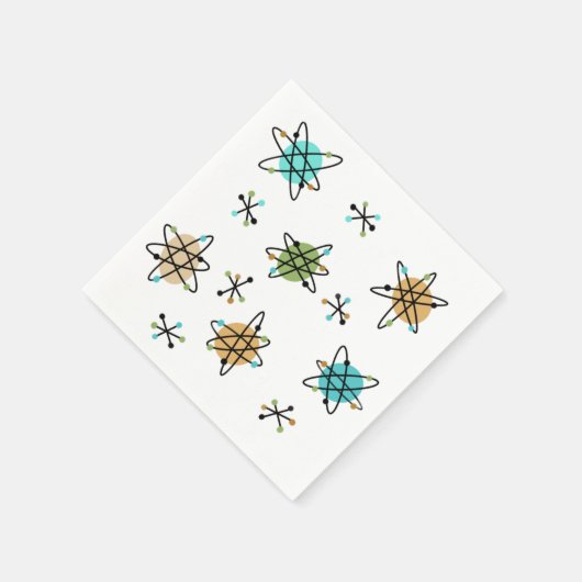 atoompapier uit de middeleeuwen Napkins Servet (Hoek)