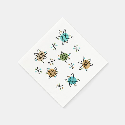 atoompapier uit de middeleeuwen Napkins Servet (Hoek)