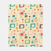 atoompatroon van 1950 fleece deken (Voorkant)