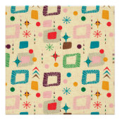 atoompatroon van 1950 perfect poster (Voorkant)