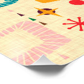 atoompatroon van 1950 perfect poster (Hoek)