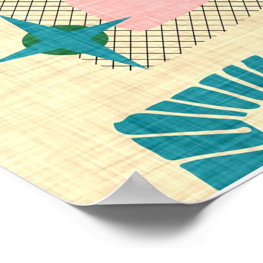 atoompatroon van 1950 poster (Hoek)