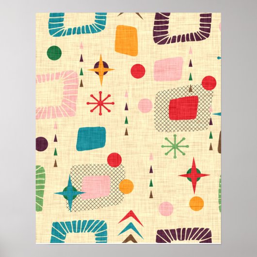 atoompatroon van 1950 poster (Voorkant)