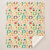 atoompatroon van 1950 sherpa deken (Voorkant)