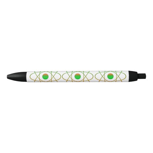 atoompen zwarte inkt pen (Voorkant)