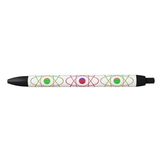 atoompen zwarte inkt pen (Voorkant)