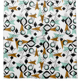 atoompijlen | Moderne middenstand Douchegordijn