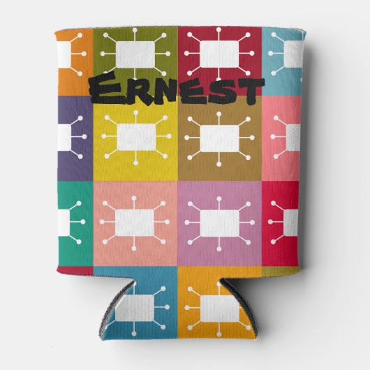 atoomrechthoeken blikjeskoeler (Voorkant)