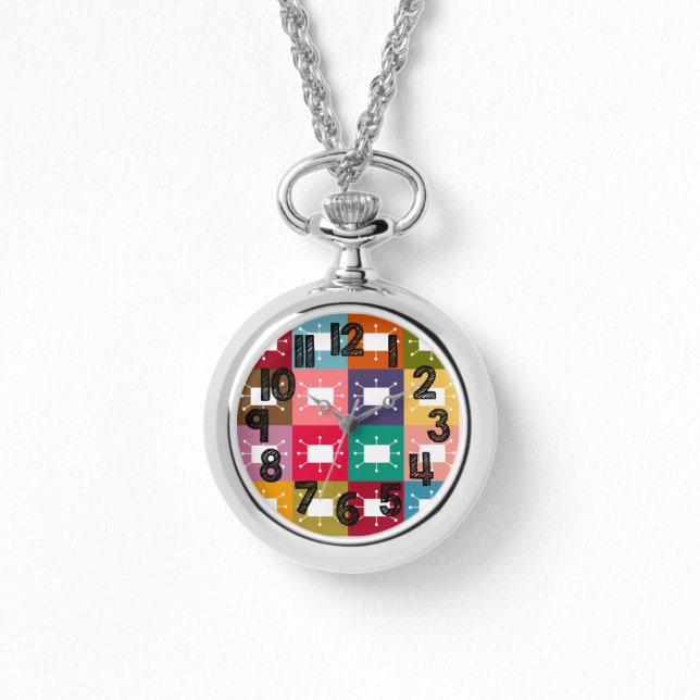 atoomrechthoeken horloge (Voorkant)