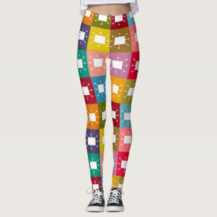 atoomrechthoeken leggings