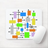 atoomrechthoeken muismat (Met muis)