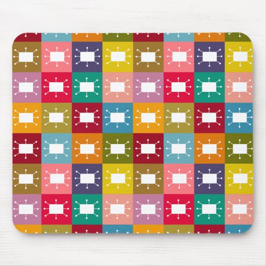 atoomrechthoeken muismat (Voorkant)