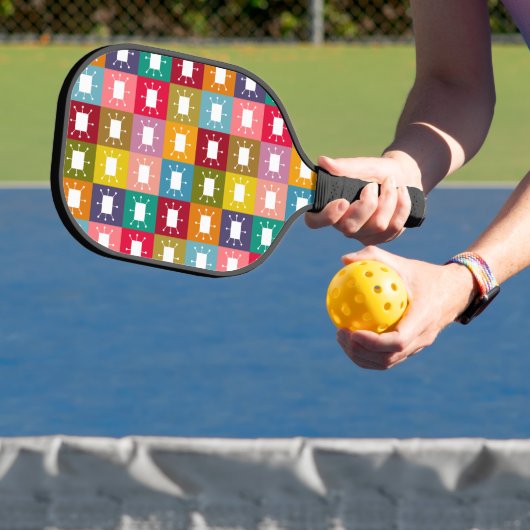 atoomrechthoeken pickleball paddle (Insitu)