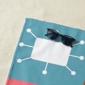 atoomrechthoeken strandlaken (In situ)