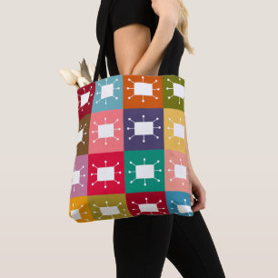 atoomrechthoeken tote bag