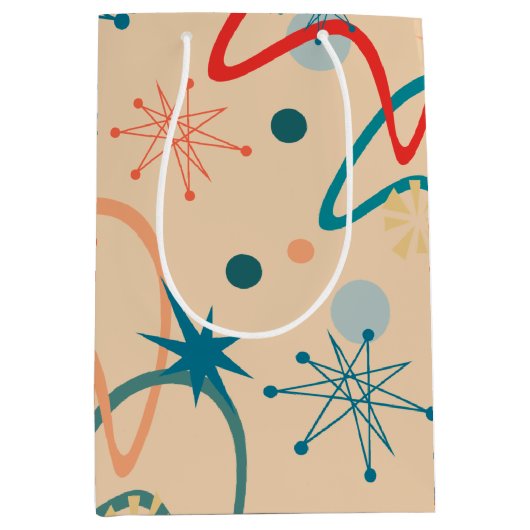 atoomretrospectief van 1950 medium cadeauzakje (Voorkant)