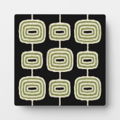 atoomringen Abstract patroon Fotoplaat (Voorkant)