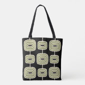 atoomringen Abstract patroon Tote Bag (Achterkant)