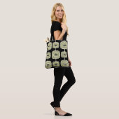 atoomringen Abstract patroon Tote Bag (Op model)