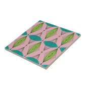 atoomroze tandwielen en keramische tegels tegeltje (Zijkant)