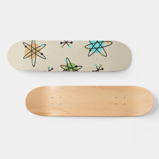 atoomskateboard uit de middeleeuwen persoonlijk skateboard (Horizontaal)