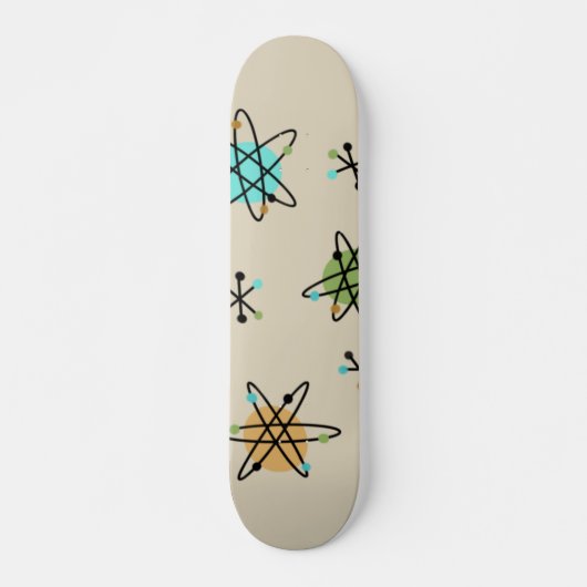 atoomskateboard uit de middeleeuwen persoonlijk skateboard (Voorkant)