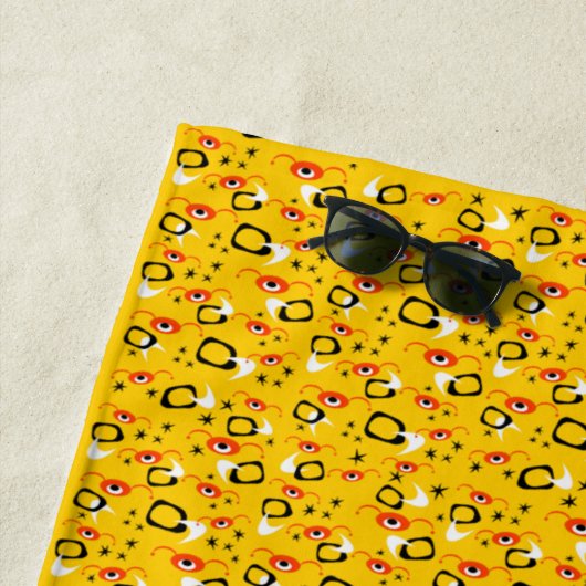 atoomspieren strandlaken (In situ)