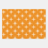 atoomstaarten uit de middeleeuwen op het Oranje Inpakpapier Vel (Voorkant)