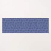 atoomstoten | Modern Blue, midden-eeuwen Yogamat (Voorkant (horizontaal))