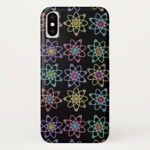 Atoomstructuurpatroon Wetenschap Case-Mate iPhone Case