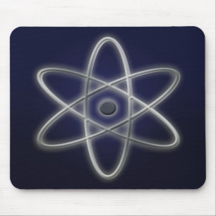 atoomsymbool muismat