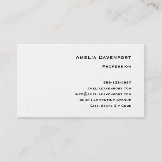 atoomsymbool op een roze achtergrond visitekaartje (Achterkant)