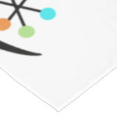 atoomtablet uit de middeleeuwen tafelkleed (Gekanteld)